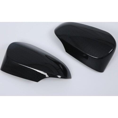 2PCS Carbon Fibre Rearview Mirror Trim Cover for Toyota C-HR CHR 2017 2018 Car Styling Rear View Mirror Accessories