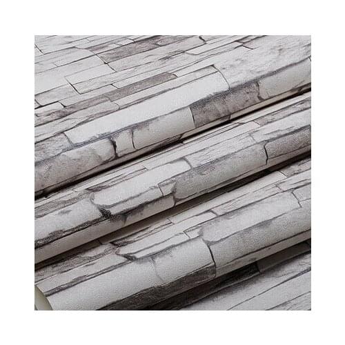 Wellyu 3D Modern PVC Wood Stone Brick Wallpaper for walls 3 d Luxury Classic Vintage Background Wall Decor papel de parede