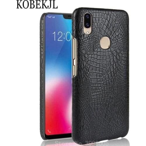 For Vivo V9 Case Vivo V9 Case 6.3 inch Hard Plastic PU Leather Back Cover Phone Case For Vivo V9 V 9 Youth 1723 Y85 VivoV9 Cover