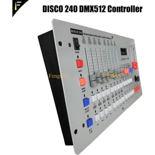 Disco 240 DMX Console 16CHx24 DMX512 Intelligent Lighting Controller Kit Fit For Disco/DJ/Dance Luminaire Light Show dmx
