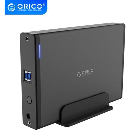 ORICO 7688U3 USB3.0 to SATA3.0 3.5 inch External Hard Drive Enclosure Docking Station Support UASP 12V Power