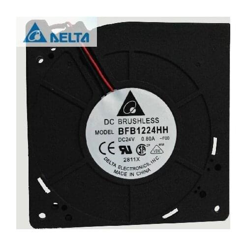 Blower fan for delta BFB1224HH 12032 24V 0.80A centrifugal Excellent fan 120*120*32mm Blower Server inverter pc case cooling fan