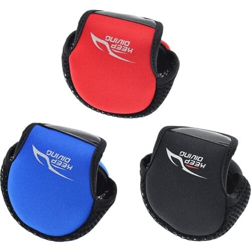 Neoprene Baitcasting Fishing Reel Protective Case Cover Pouch Storage Portable Bag Fishing Accessory