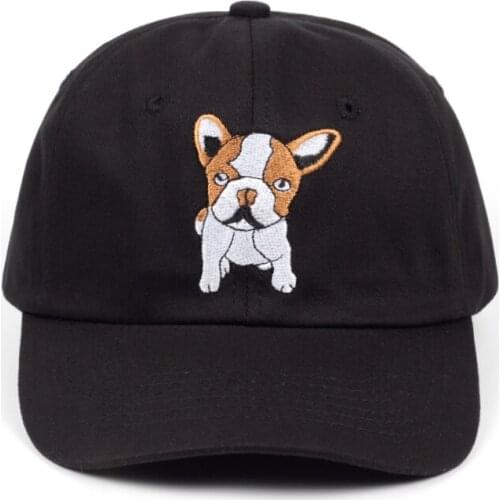 2018 new Embroidery dog pattern Baseball Cap men Dad Hat Soft cotton Snapback Caps Unisex Hip Hop bone sun hats for women Visor