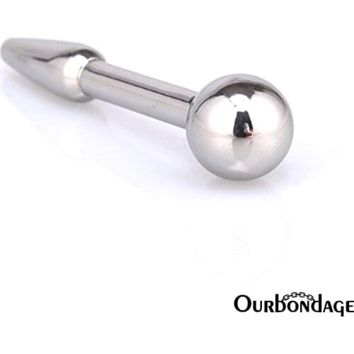 Ourbondage 4 Type Stainless Steel Penis Plug Urethral Sounds Stretching Male Chastity Urethral Dilators Catheters SexToy For Men