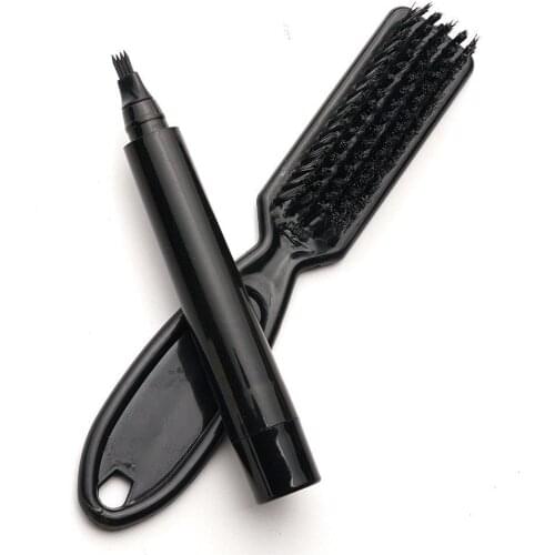Hoge Kwaliteit Zacht Varkenshaar Houten Baard Borstel Kam Gift Tool Kit Snor Bag Kapper Mannen Scheren Set Baard Haar Met K I8V8