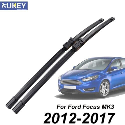 Xukey 2Pcs Front Windshield Wiper Blades Set For Ford Focus 3 MK3 2012 2013 2014 2015 2016 2017 28"28"