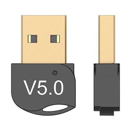 Bluetooth Receiver Transmitter USB Bluetooth Adapter V5.0 Computer Notebook Printer Driver Free Bluetooths Receiver Transmitter