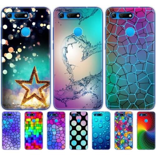 Case for Huawei Honor View 20 V20 Case TPU Funda Soft Silicone coversFor Honor V20 Capa Cute Animal pattern Silicone Phone