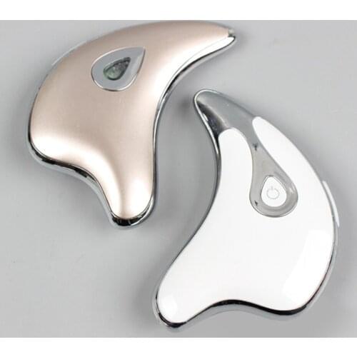 Electric Face Massager LED Microcurrent Vibration Massage Scraping Lifting Board Face Apparatus Beauty Corrector Thin
