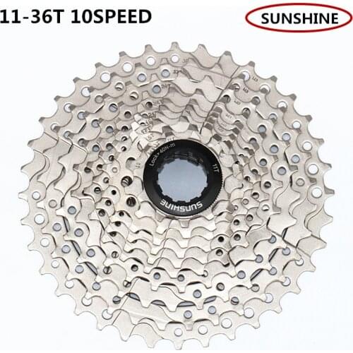 HIMALO Bicycle Freewheel 11-36T 10 Speeds MTB Cassette Steel Freewheel Gear Crankset Cycling Part Mountain Bike Flywheel