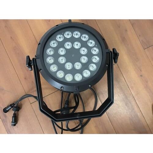 Ip65 waterproof led lights 24pcs 12W 4 in 1 RGBW led par light for stage dmx control
