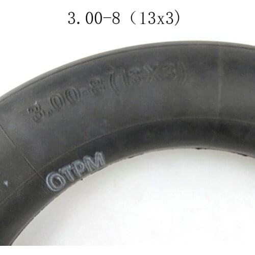 2 pcs newest 3.25/3.00-8 13x3 Inner Tube with Straight Valve Stem for 8 Inch Wheelbarrow Scooters Mini Chopper Tire Go Kart ATV