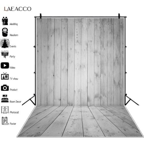 Laeacco Wooden Surface Board Texture Floor Photography Backdrop Dolls Baby Shower Photozone Prop Photo Background Photo Studio