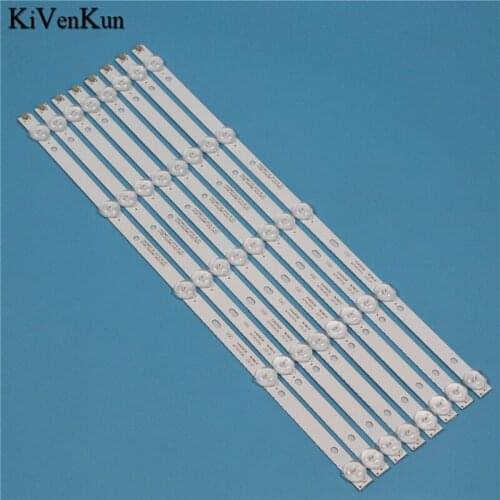TV Lamps Kit LED Backlight Strips For Philips 43PUT7690 43PFF5459 HD LED Bars 4708-K43WDR-A1213K04 LED Bands Rulers K430WDR A1