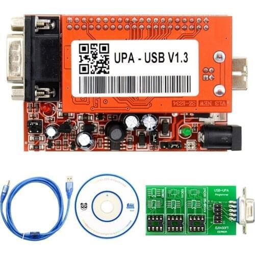 NEW-Upa Usb Programmer Diagnostic-Tool Upa-Usb Ecu Programmer Upa Usb V1.3 with Adapter for 2013 Version Main Unit