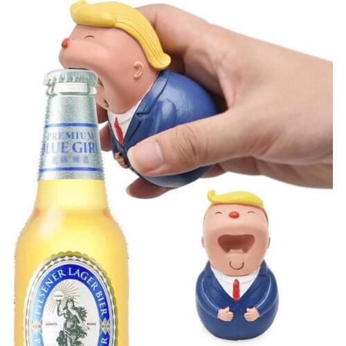 Creative Trump Doll Opener Resin Bottle Opener Bar Beer Openers Accessories Home Kitchen Party Supplies