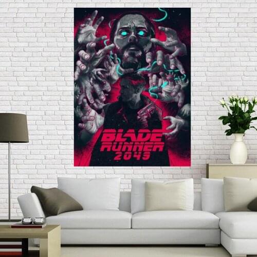 Novelty Print Your Own Picture On Room Wall Blade Runner Style Poster Canvas Silk poster 20x30cm 27x40cm 30x45cm