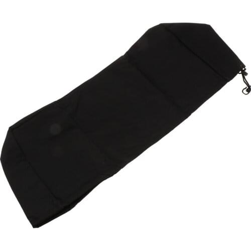 Nylon Fabric Winch Dust- Proof Cover Winch Protection Cover Water and UV Resistances for 5000-12000 lbs Black