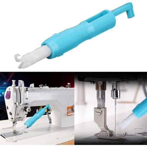 Handle Threading Machine Sewing Tool Plastic Needle Holder Insert Applicator Sewing Machine Accessories Automatic