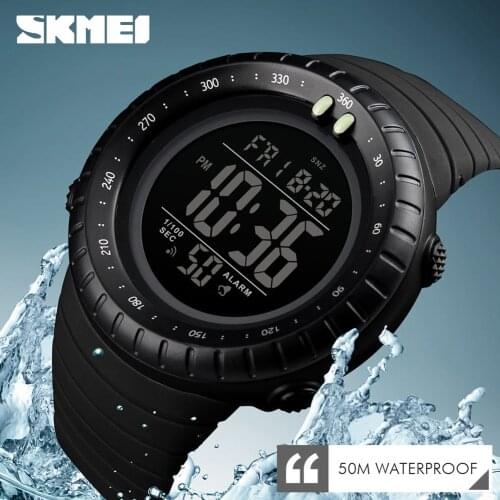 SKMEI New Sports Watches Men Military Fashion Led Digital Man Watch Multifunction 50M Waterproof Wristwatches Relogio Masculino