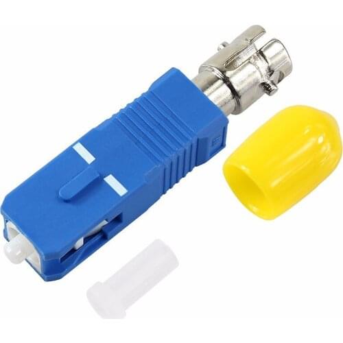 ST Female to SC Male Fiber Optic Adapter ST-SC SM Hybrid Optical Adaptor HA-003