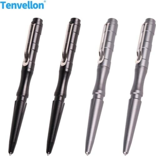 Tactical Pen Self Defense Supplies 4 pcs Value Security protection personal defense tool Gray Black Tactical Pens Safety EDC