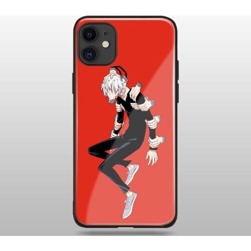 Tomura Shigaraki anime soft silicone tempered glass For iPhone SE 6 6s 7 8 Plus X XR XS 11 Pro Max phone case cover shell