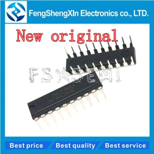 100pcs/lot New original 74HC245N SN74HC245N 74HC245 SN74HC245 DIP-20 OCTAL BUS TRANSCEIVERS WITH 3-STATE OUTPUTS