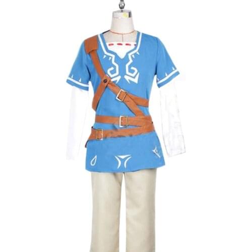 2017 Zelda Breath of the Wild Link Cosplay Costume
