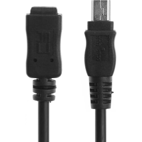 2021 New Mini USB 2.0 Type B Male To Female Extention Cord Converter Adapter Cable 1.5m