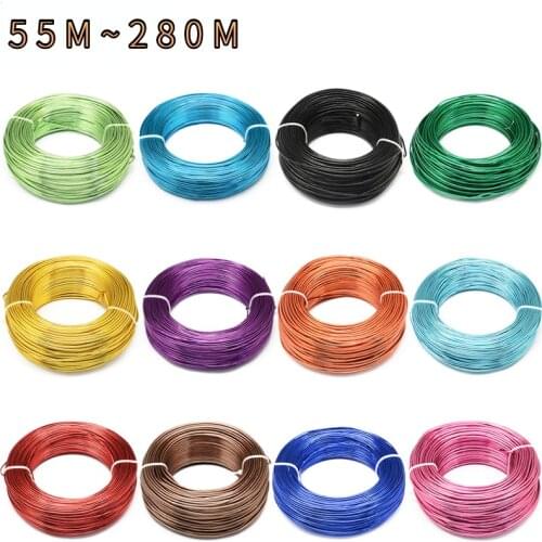 0.6mm 0.8mm 1mm 1.2mm 1.5mm 2mm Aluminum Wire for Jewelry Making Bracelet DIY Handwork