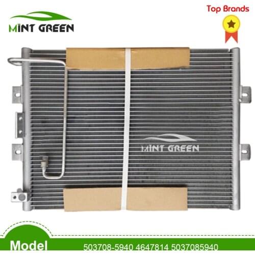 For 503708-5940 4647814 5037085940 Auto AC A/C Condenser for John Deere Hitachi Excavator AP-CHit