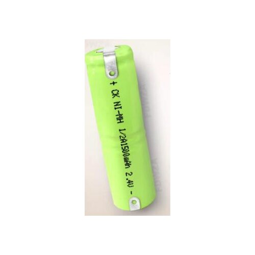 Free shipping 2pcs/lot 2.4v 1/2A 1500mah nimh razor battery ni-mh rechargeable battery