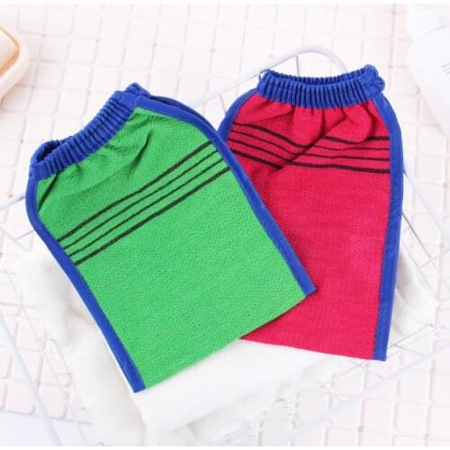 Free shipping 300pcs hammam scrub mitt magic peeling glove exfoliating tan removal mitt SN901