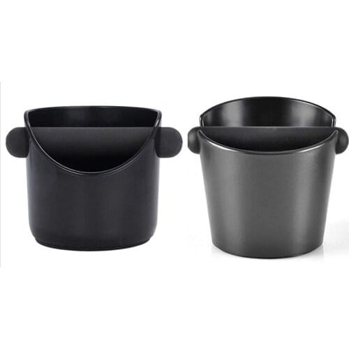 ABS coffee grounds holder coffee Slag powder barrel mini grounds holder large holder Slag drum with silicone stick