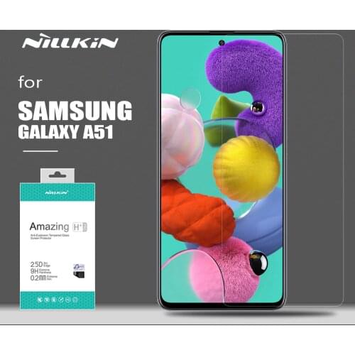 For Samsung Galaxy A51 Glass Nillkin Safety H+ PRO Ultra-Thin Tempered Glass Protective Screen Protector for Samsung Galaxy A51