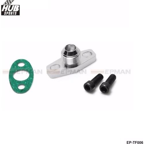 Turbo Oil Drain Return Flange 10 AN Garrett GT28 GT30 GT35 38mm M8 Hole HU-TF006
