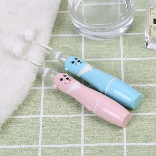 Electric Sonic Toothbrush USB Charge Rechargeable Children Waterproof Electronic Tooth Brushes Replacement Heads