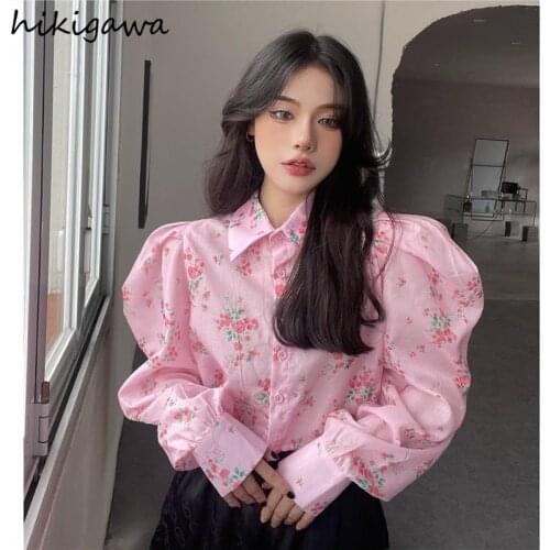 HIKIGAWA Pink Blouses