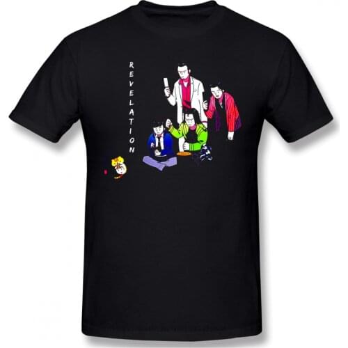 Revelation Print Cotton Funny T Shirts Yakuza Kiwami Kazuma Kiryu Majima Yumi Game Men Fashion Streetwear