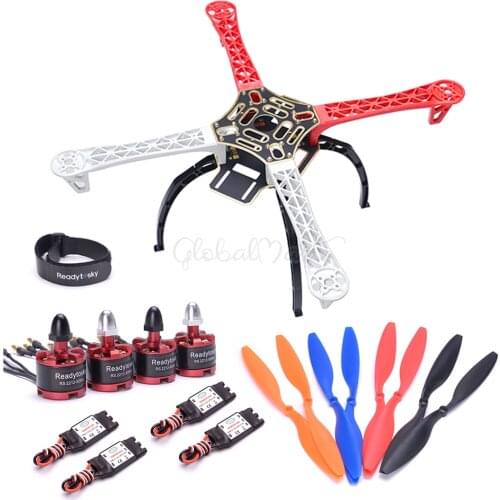 F450 450mm 450 PCB Quadcopter frame kit & 2212 920kv Motor 30A simonk ESC with M8N GPS
