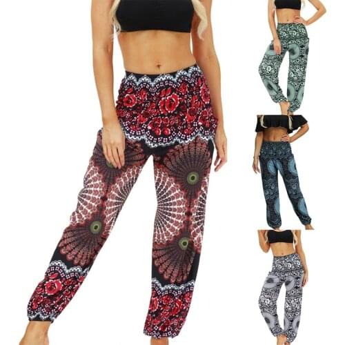 Summer Hippie Bohemian Loose Fitness Gypsy Yoga Harem Pants