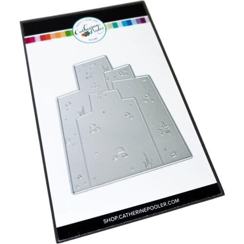 2021 AliliArts Metal Cutting Dies Rocky Cove diy Scrapbooking Photo Album Decorative Embossing PaperCard Crafts Die