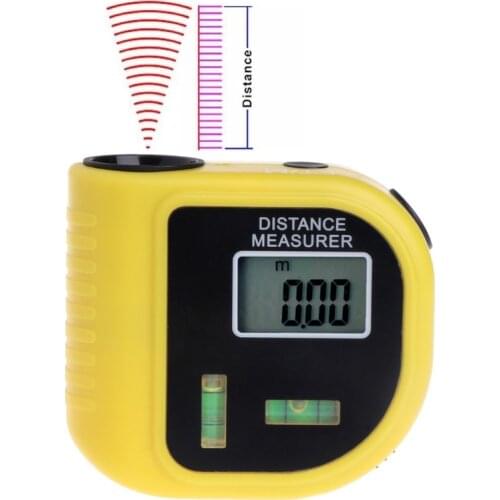 Mini Handheld Rangefinder Electronic Laser Distance Meter 18M Digital Tape Measure Area Angle Ruler Tester Tool