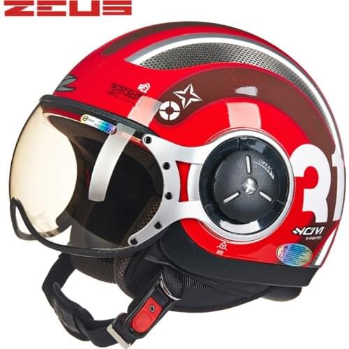 Motorcycle Helmet Half Face Helmet Scooter Cascos para Moto Casque Motor Kask Kaski Motocyklowe Jet Anti-UV Capacete Breathable