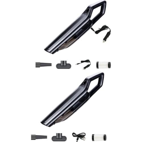 Handheld Vacuums Dust Sweeper Portable Vacuum Cleaner Hidden Dust Cleaning Tool with Nozzles+USB Cable