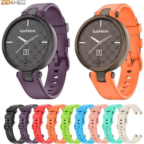 For Garmin Lily Silicone Bracelet Strap Replacement Watchband for Garmin Lily Smart Watch Band