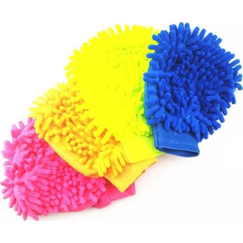 Universal Super Gloves Microfiber Car Wash Gloves for Audi Q3 Q5 SQ5 Q7 A1 A3 S3 A4 S4 RS4 RS5 A5 A6 S6 C6 C7 S5 A7 S7 A8