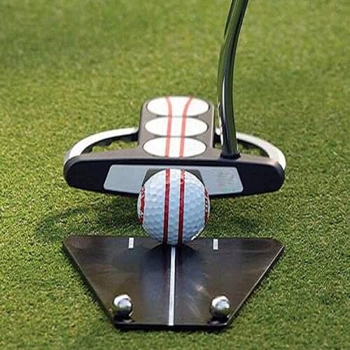 Golf Putting Mirror Training Alignment Portable Mirror Golf Aid Alignment Tools Indoor & Outdoor Putting Tutor Golf Accessories
